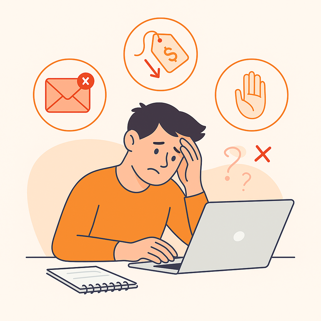 أخطاء شائعة يرتكبها المبتدئون في العمل الحر – تجنّبها بسهولة! 🚫💻