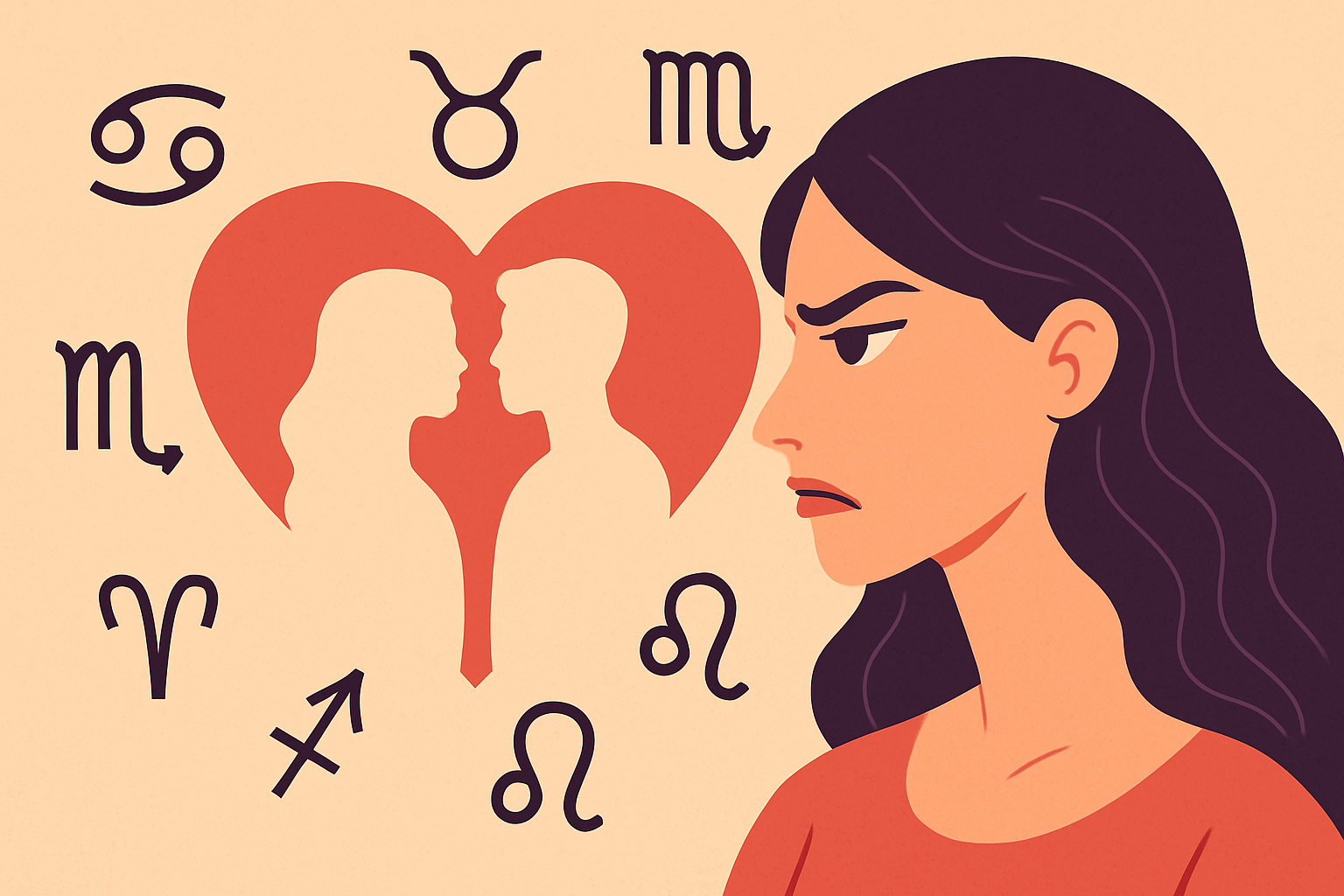 أكثر الأبراج غيرة في العلاقات