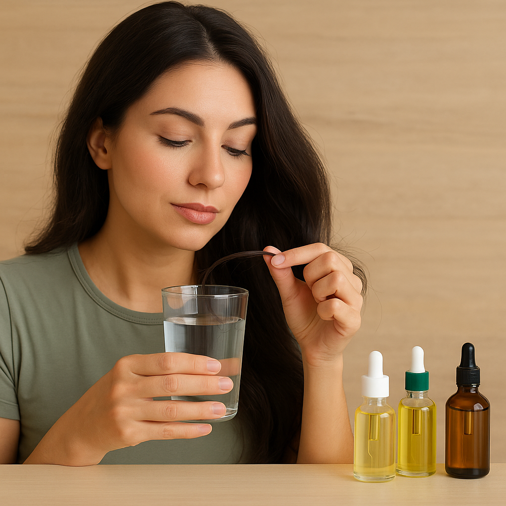 كيف تعرفين نوع مسامية شعرك؟ والزيوت المثالية لكل نوع 💇‍♀️