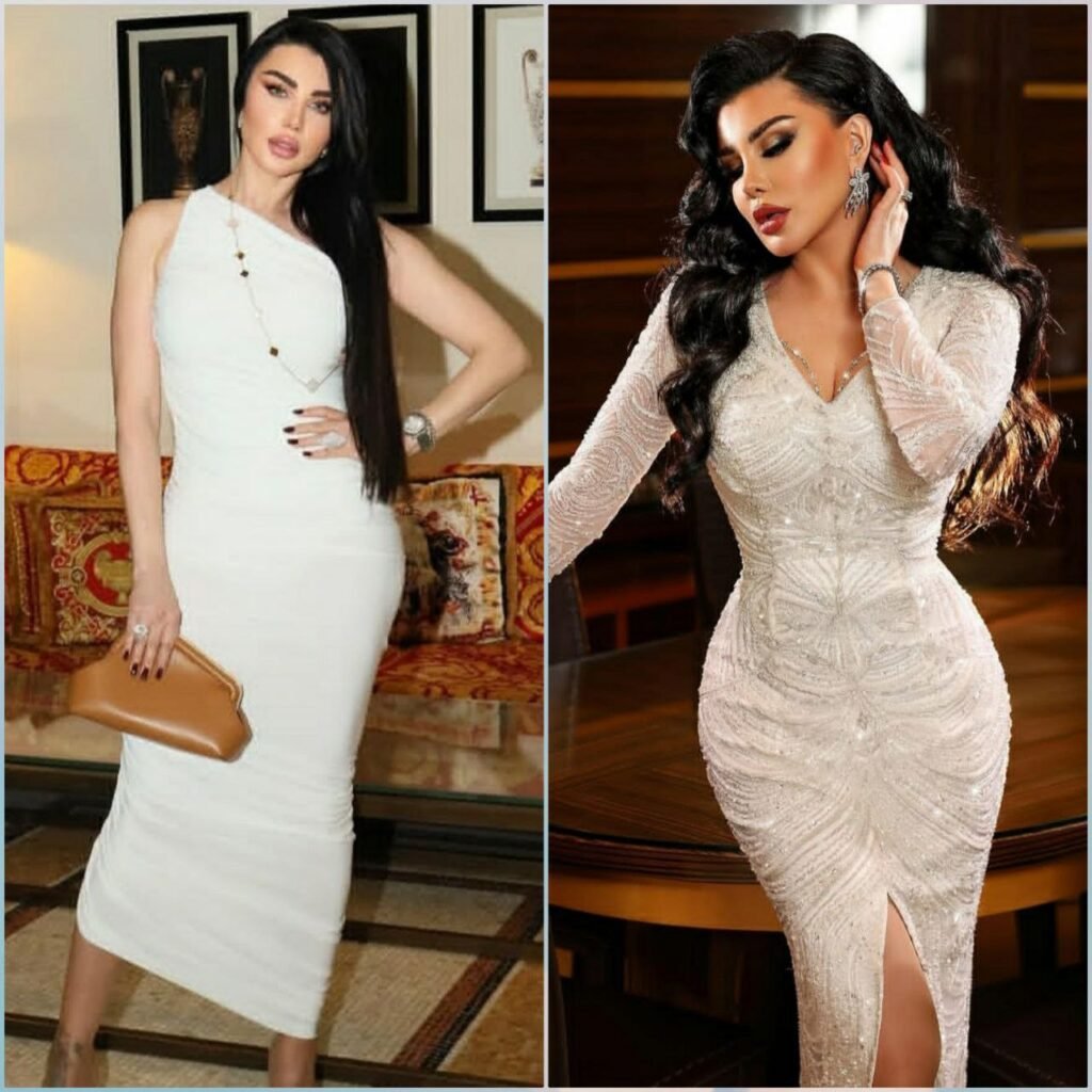 جيني اسبر بالأبيض الراقي