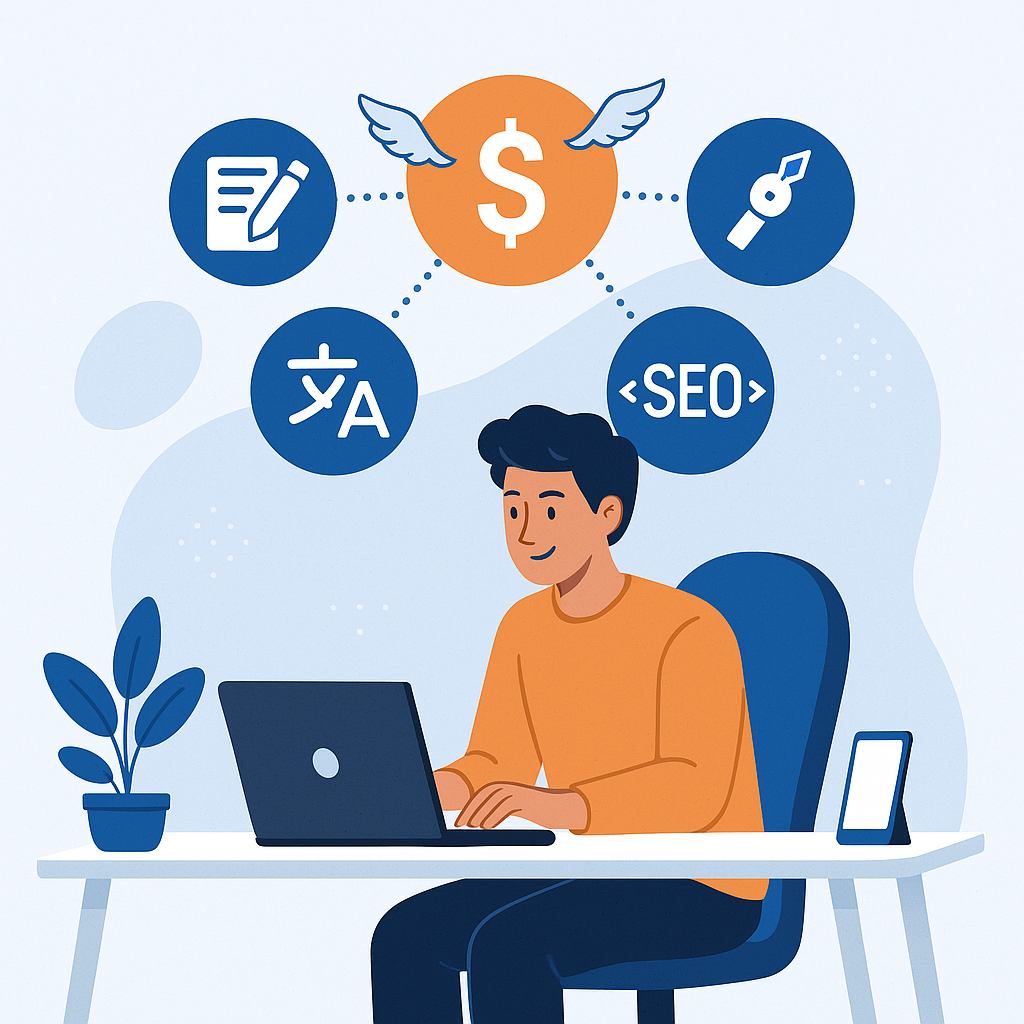 مهارات بسيطة تجني لك أرباحًا كبيرة كمستقل على الإنترنت
