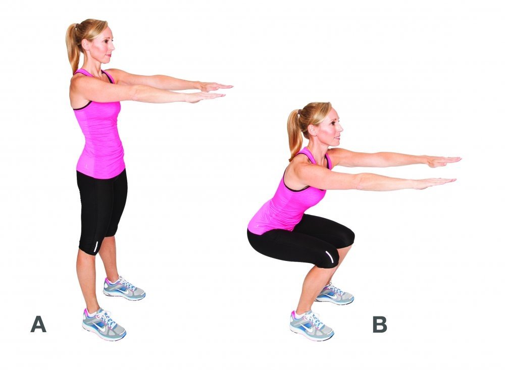 تمارين السكوات (Squats)