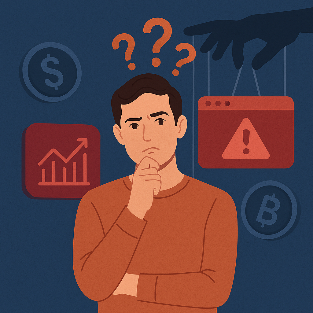 قائمة المنصات الوهمية: كيف تميز بين الاستثمار الحقيقي والاحتيال الإلكتروني؟