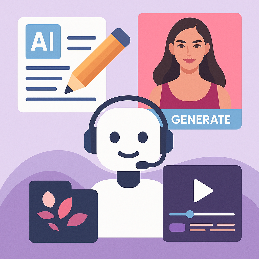 الربح من إنشاء محتوى بالذكاء الاصطناعي: كتابة، صور، وفيديوهات