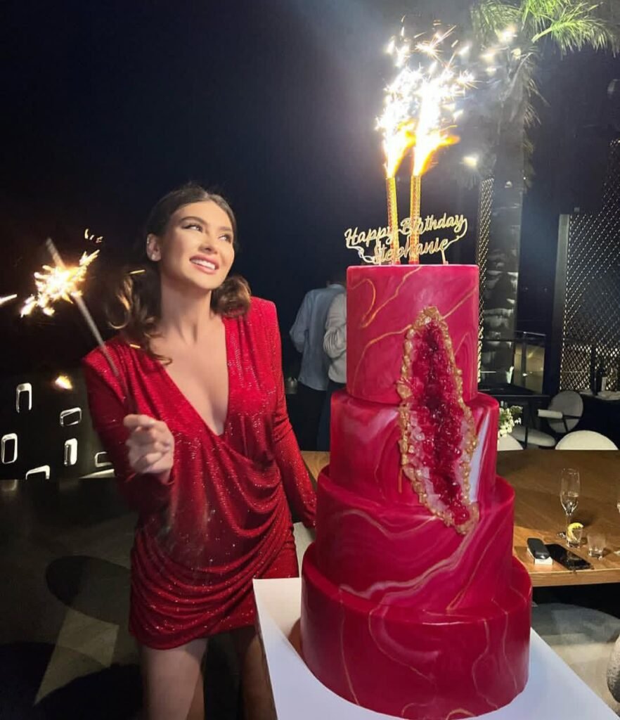 ستيفاني صليبا من عيد ميلادها